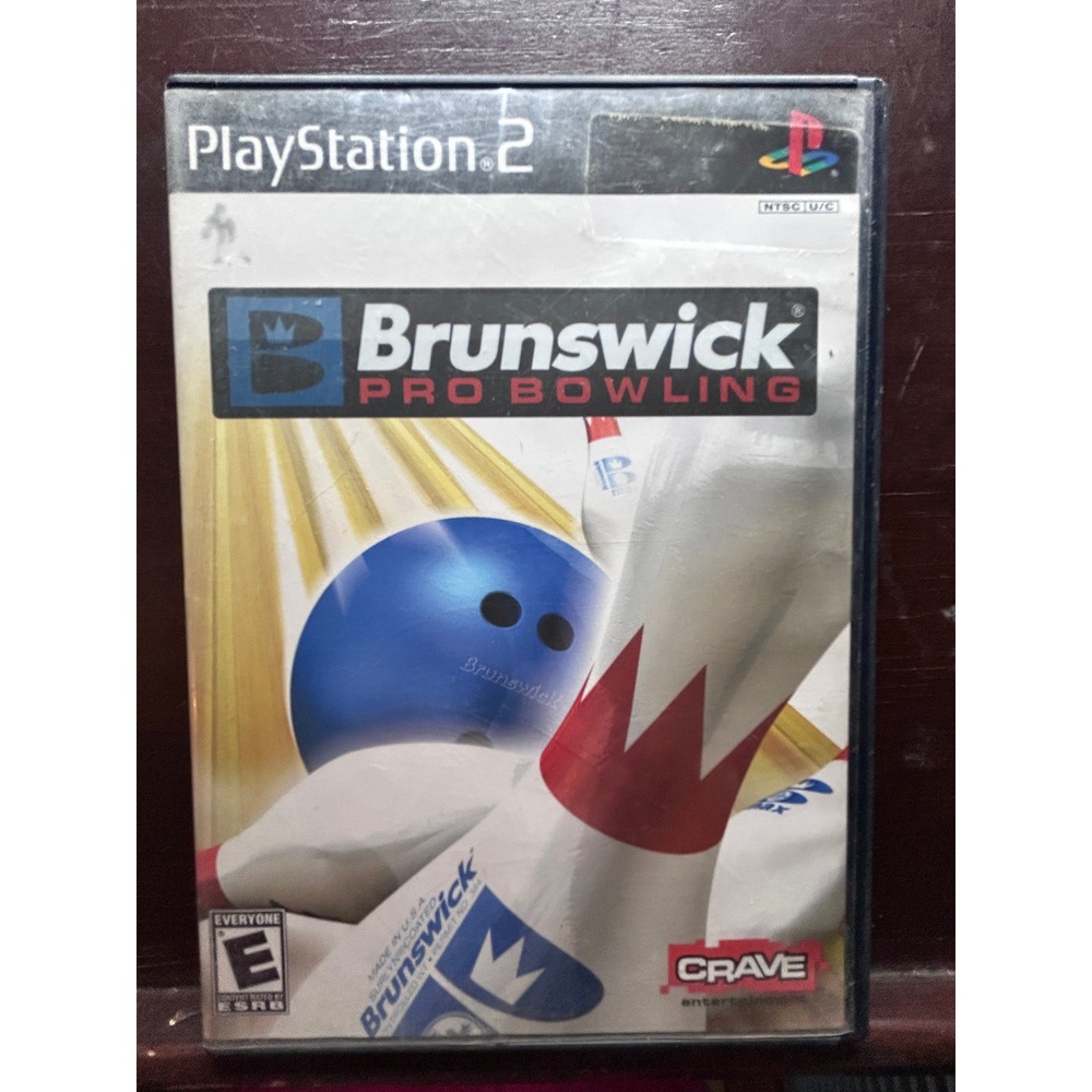 Brunswick Pro Bowling Sony PlayStation 2 PS2 Game Complete CIB SLUS-21566 NTSC